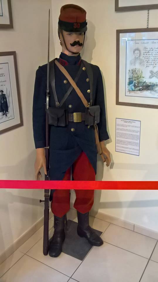 mannequin soldat de 1914
